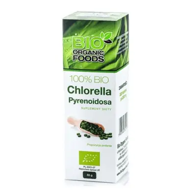 CHLORELLA PYRENOIDOSA BIO (250 mg) 320 TABLETEK - BIO ORGANIC FOODS