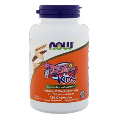 BerryDophilus Kids Probiotyk dla dzieci 120 tabletek NOW FOODS