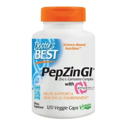 PepZin Gl Cynk i LKarnozyna 120 kapsułek Doctor's Best