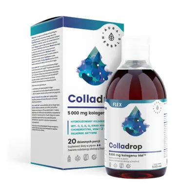 Colladrop Flex - Kolagen HM™ 5 000 mg w płynie (500 ml)