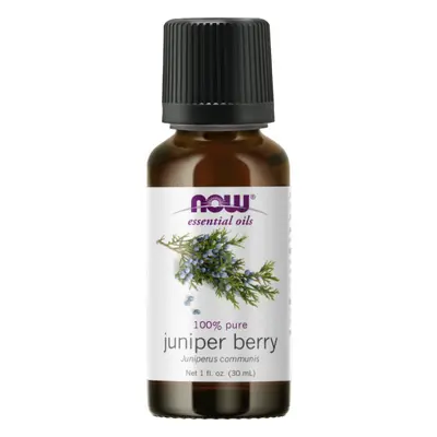 100% Olejek Jałowcowy eteryczny Juniper Berry Oil 30 ml NOW FOODS Essentials Oils