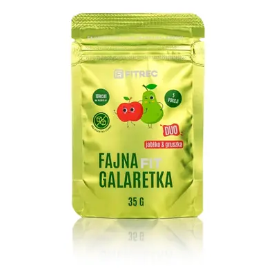 FitRec Fajna Galaretka DUO Jabłko & gruszka 35g