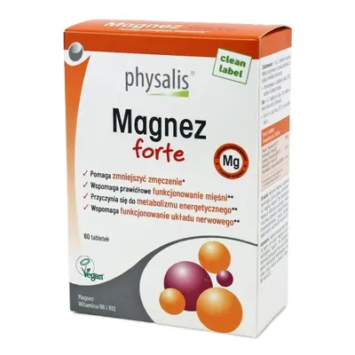 MAGNEZ FORTE 60 TABLETEK - PHYSALIS