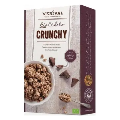 Musli crunchy czekoladowe 375g EKO Verival