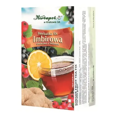 Herbata imbirowa fix 20*3g HERBAPOL KRAKÓW