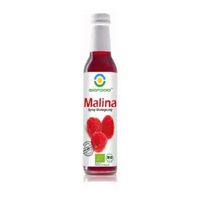 SYROP MALINOWY BIO 250 ml BIO FOOD