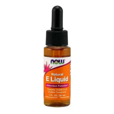 Naturalna Witamina E 30 ml NOW FOODS