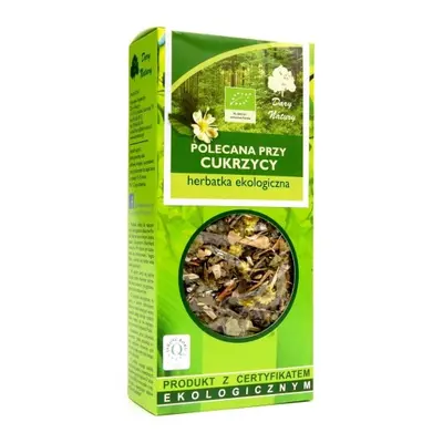 HERBATKA POLECANA PRZY CUKRZYCY BIO 50 g - DARY NATURY