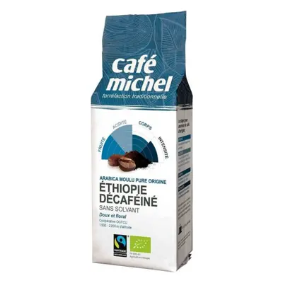 Kawa mielona bezkofeinowa arabica etiopia Fair Trade BIO 250 g - Cafe Michel