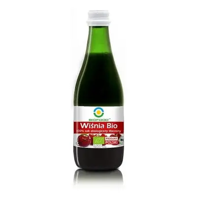 SOK Z WIŚNI NFC BEZGLUTENOWY BIO 300 ml - BIO FOOD