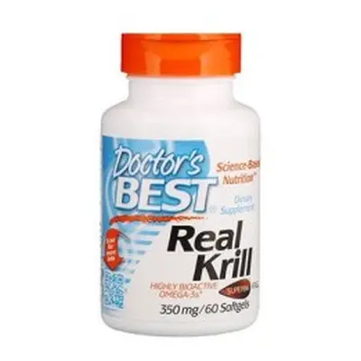 Olej z Kryla Real Krill 60 kapsułek Doctor's Best