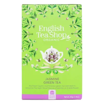 Herbata zielona jaśminowa 20x2g BIO 40 g English Tea Shop