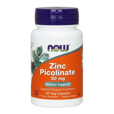 Zinc Picolinate Pikolinian Cynku 50 mg 60 kapsułek NOW FOODS