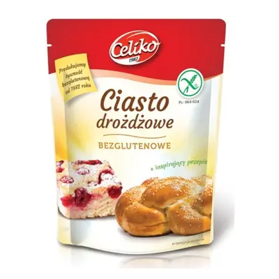 Mieszanka na ciasto drożdżowe bezglutenowe Celiko, 200g