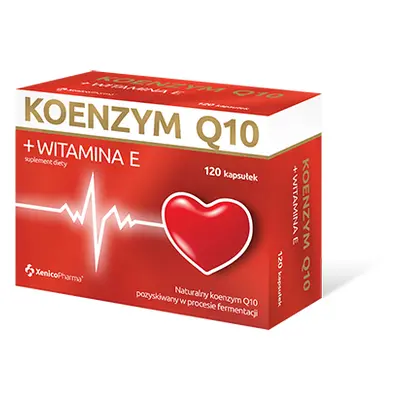 Xenico Koenzym Q10 + witamina E 120 kapsułek