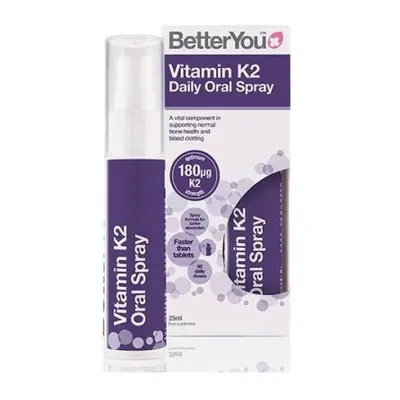 Vitamin K2 MK7 60 mcg Daily Oral Spray 25 ml