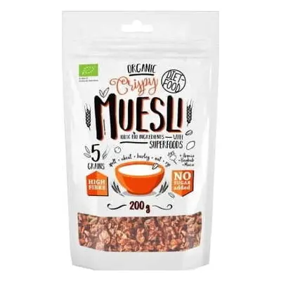 Musli z superfoods bez cukru 200g EKO Diet-Food.pl