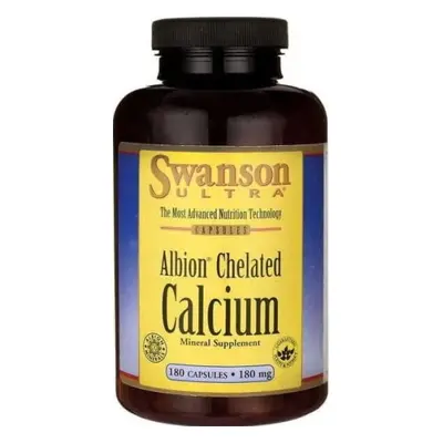 Chelat wapnia i magnezu Albion Chelated Calcium & Magnesium 60 kapsułek SWANSON