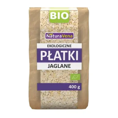 PŁATKI JAGLANE BIO 400 g - NATURAVENA