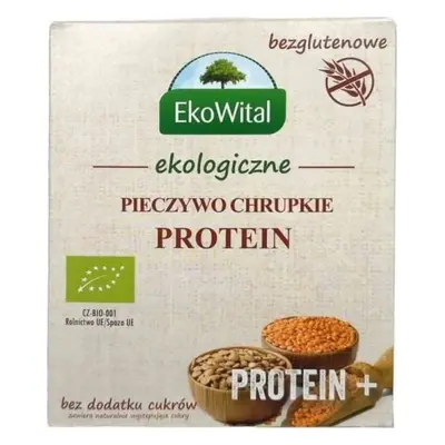 Pieczywo chrupkie protein bezglutenowe BIO 100 g Ekowital