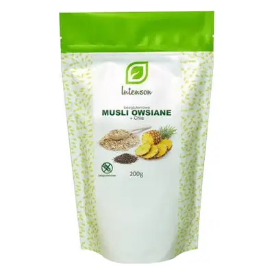 Bezglutenowe musli z nasionami Chia 200g Intenson