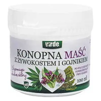 Konopna maść z żywokostem i gojnikiem 100 ml VIRDE