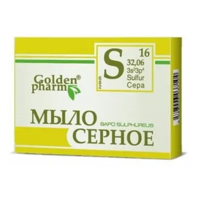 Golden Pharm Mydło w kostce siarkowe 70 g