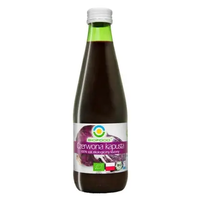 SOK Z CZERWONEJ KAPUSTY KISZONEJ BIO 300 ml - BIO FOOD