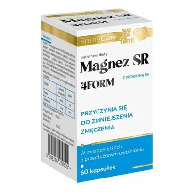 WegaFarm Magnez SR 4form 60 kapsułek