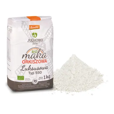 MĄKA ORKISZOWA LUKSUSOWA TYP 550 DEMETER BIO 1 kg - JUCHOWO
