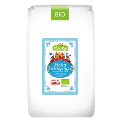 MĄKA ORKISZOWA TYP 2000 RAZOWA BIO 1 kg - BIO RAJ