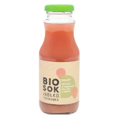 SOK JABŁKOWO-TRUSKAWKOWY BIO 250 ml - OWOCOWE SMAKI