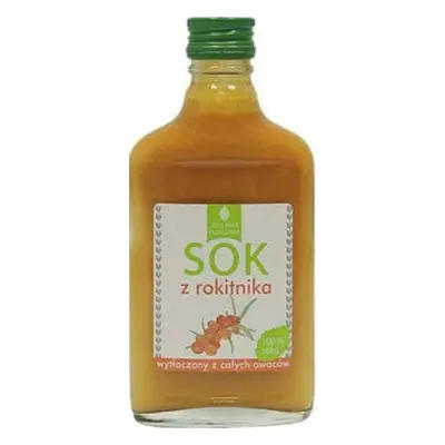Sok Zielona Tłocznia ROKITNIK 100% - but. szkło 200 ml