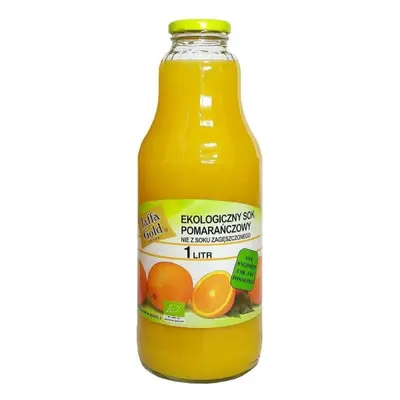 SOK POMARAŃCZOWY BIO 1 L - JAFFA GOLD