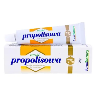 Maść propolisowa 7% regenerująca 20g Farmina Natura