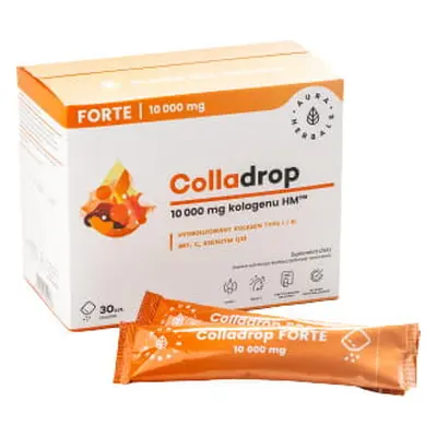 Colladrop Forte - Kolagen HM 10000 mg saszetki 10,7 g (30 szt.)