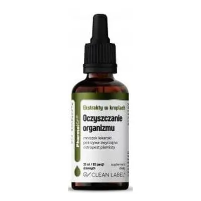 Ekstrakty W Kroplach Na Oczyszczanie Organizmu Bezglutenowe 30 Ml - Pharmovit (Clean Label)
