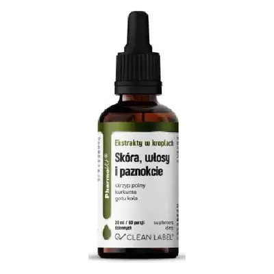 EKSTRAKTY W KROPLACH NA PRAWIDŁOWE KRĄŻENIE ŻYLNE BEZGLUTENOWE 30 ml - PHARMOVIT (CLEAN LABEL)