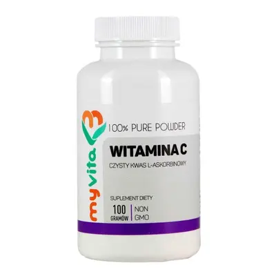 Witamina C kwas l-askorbinowy proszek 100g - MyVita