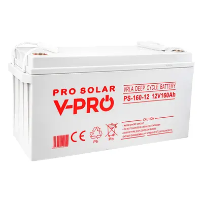 Akumulator VPRO DEEP CYCLE SOLAR 12V 160Ah Bezobsługowy VOLT POLSKA