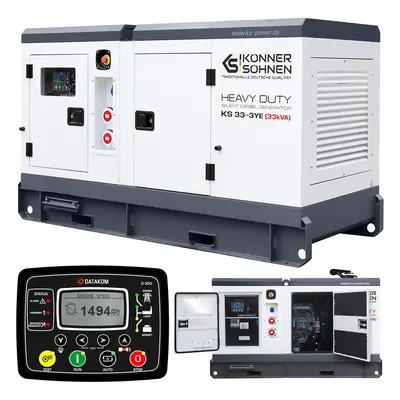 Agregat generator prądu stacja diesel KS 33-3YE Könner & Söhnen KS