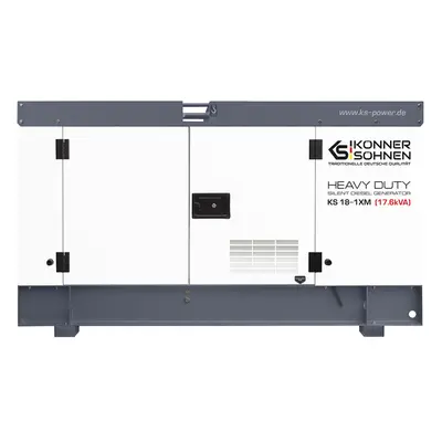 Agregat generator prądu stacja diesel 18-1XM 17,6 kVA Könner&Söhnen KS