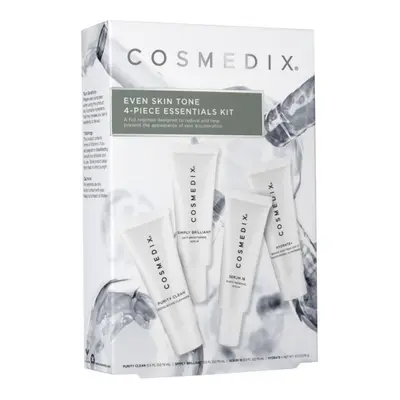 Cosmedix EVEN TONE SKIN SKIN 4-PIECE ESSENTIALS KIT zestaw pielęgnacyjny na przebarwienia 60ml