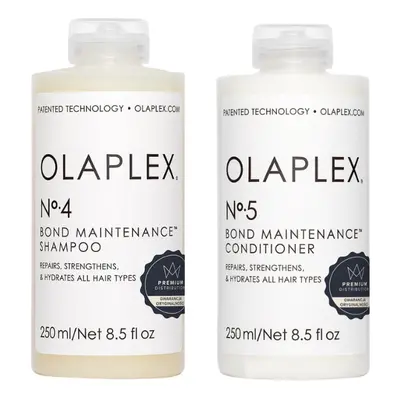 OLAPLEX ZESTAW ODBUDOWUJĄCY No. 4 BOND MAINTENANCE SHAMPOO + OLAPLEX No.5 BOND MAINTENANCE CONDI