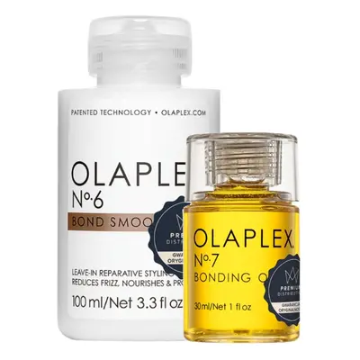 OLAPLEX ZESTAW No.6 BOND SMOOTHER + No.7 BONDING OIL