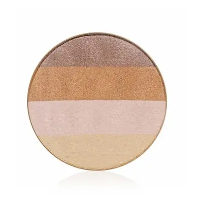 Jane Iredale PUREBRONZE SHIMMER BRONZER REFILL MOONGLOW - złoty połysk puder rozświetlająco-brąz