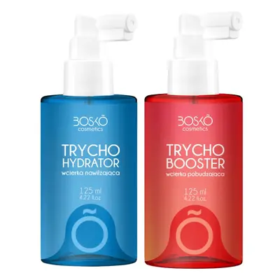 BOSKO ZESTAW TRYCHOHYDRATOR + TRYCHOBOOSTER zestaw wcierek nawilżającej i pobudzającej 125 ml + 