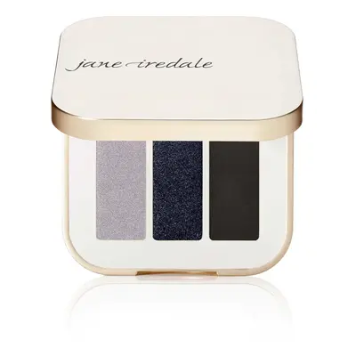 Jane Iredale PUREPRESSED EYE SHADOWS TRIPLE potrójne cienie do powiek - kolor blue hour