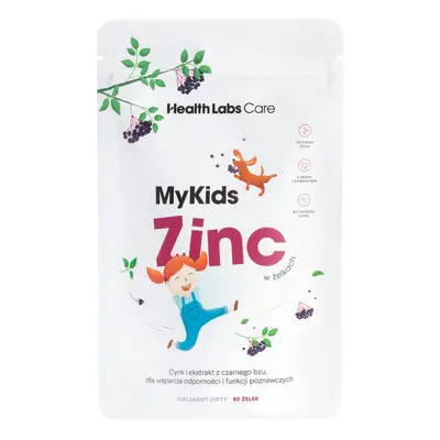 Health Labs Care MyKids Zinc cynk dla dzieci w żelkach 60 żelek