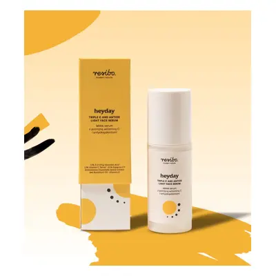 Resibo HEYDAY lekkie serum z potrójną witaminą C i antyoksydantami 30 ml